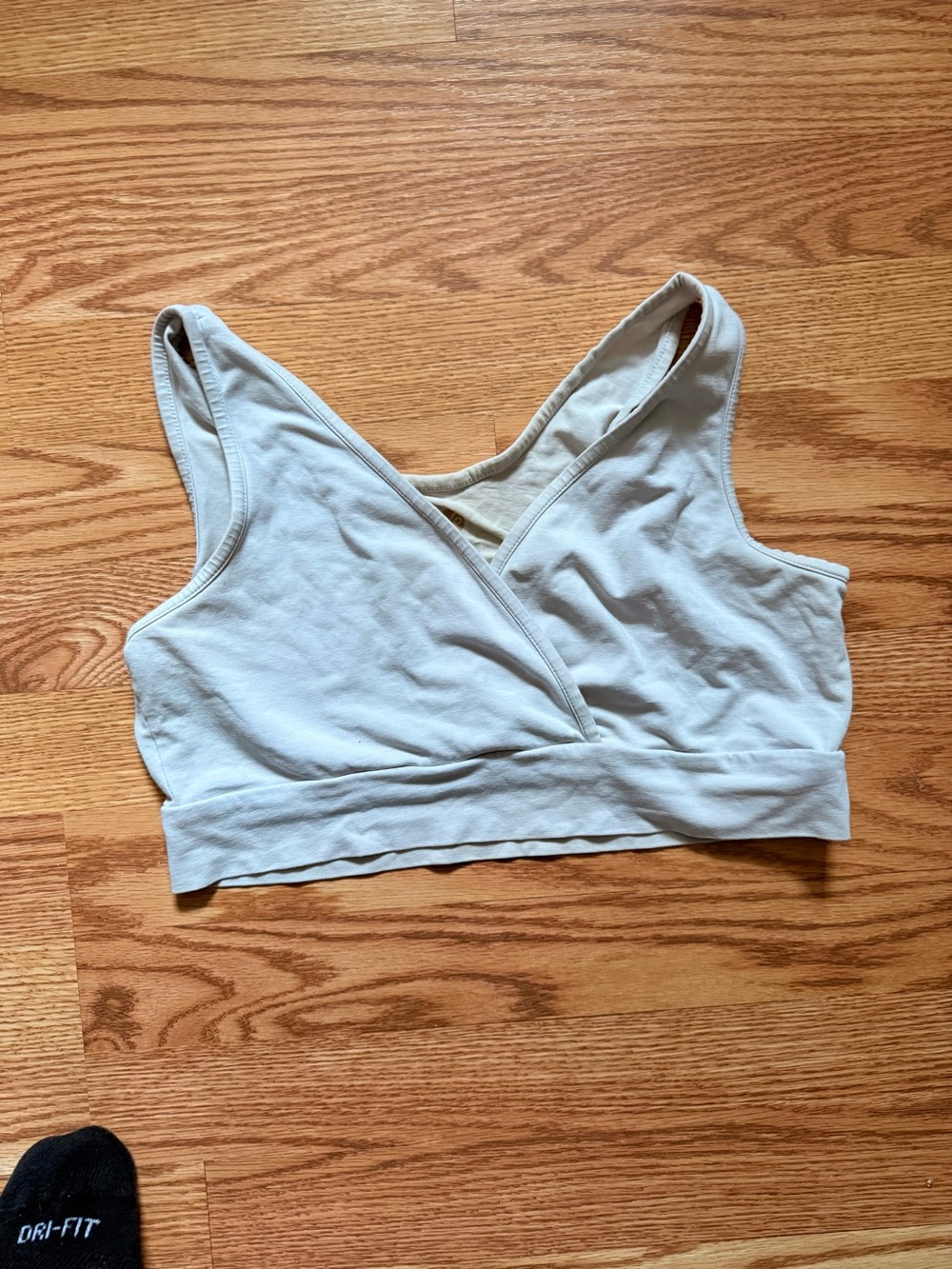 Light Blue Crossover Nursing/Bralette bra